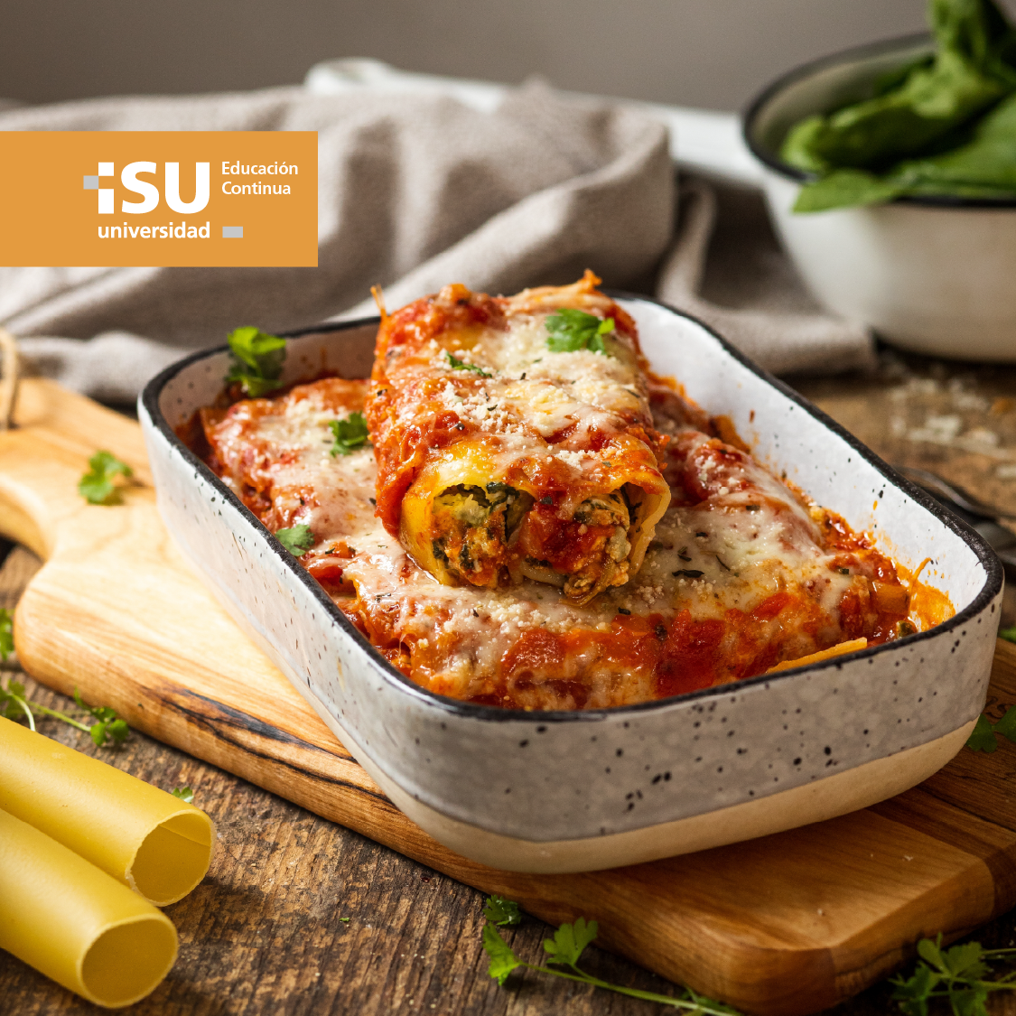Masterclass Cocina Italiana: Lasañas y Cannelloni