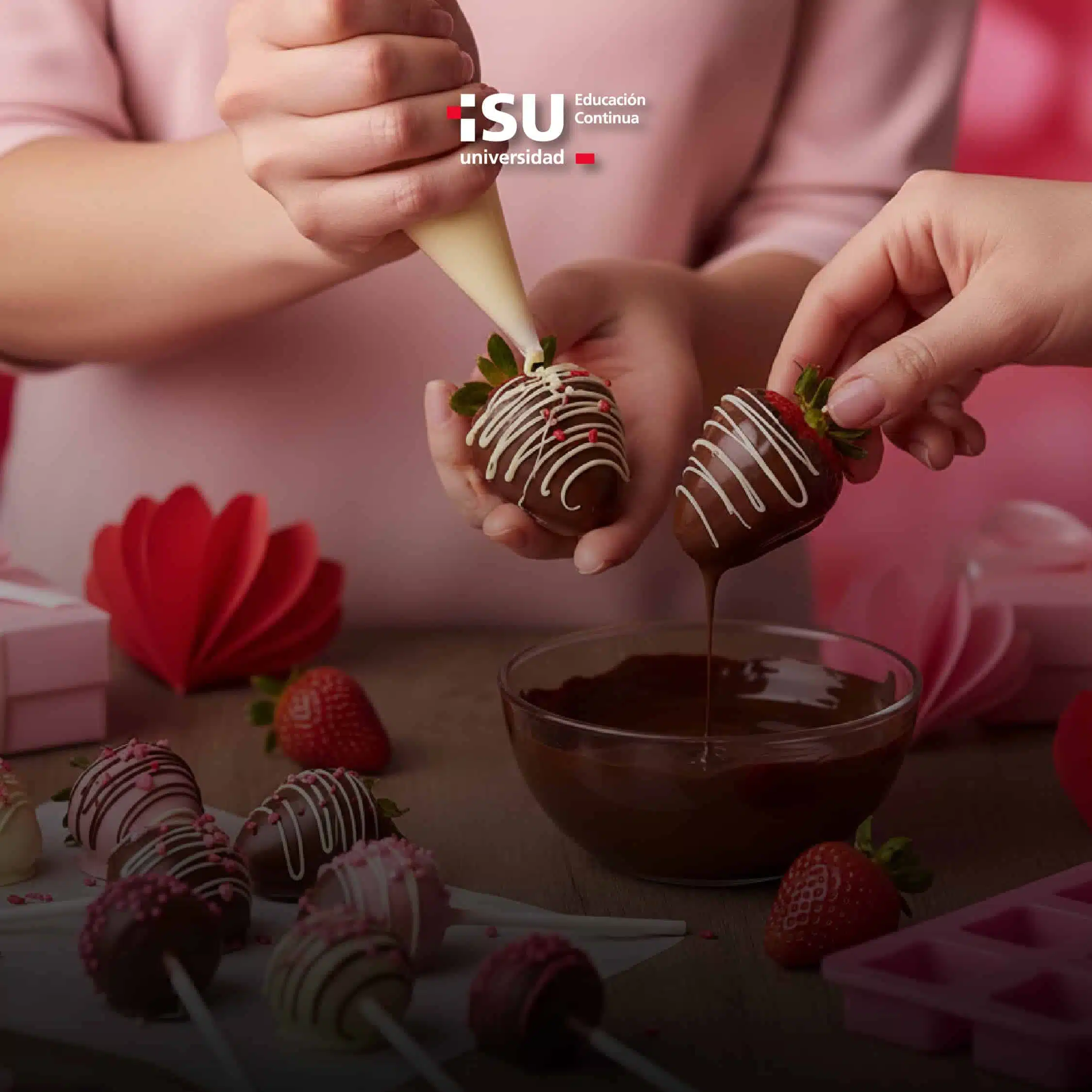Taller Chocolatería romántica