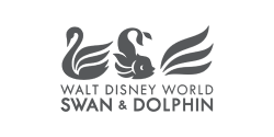 Walt Disney World Swan and DolphinLogo Gris v1