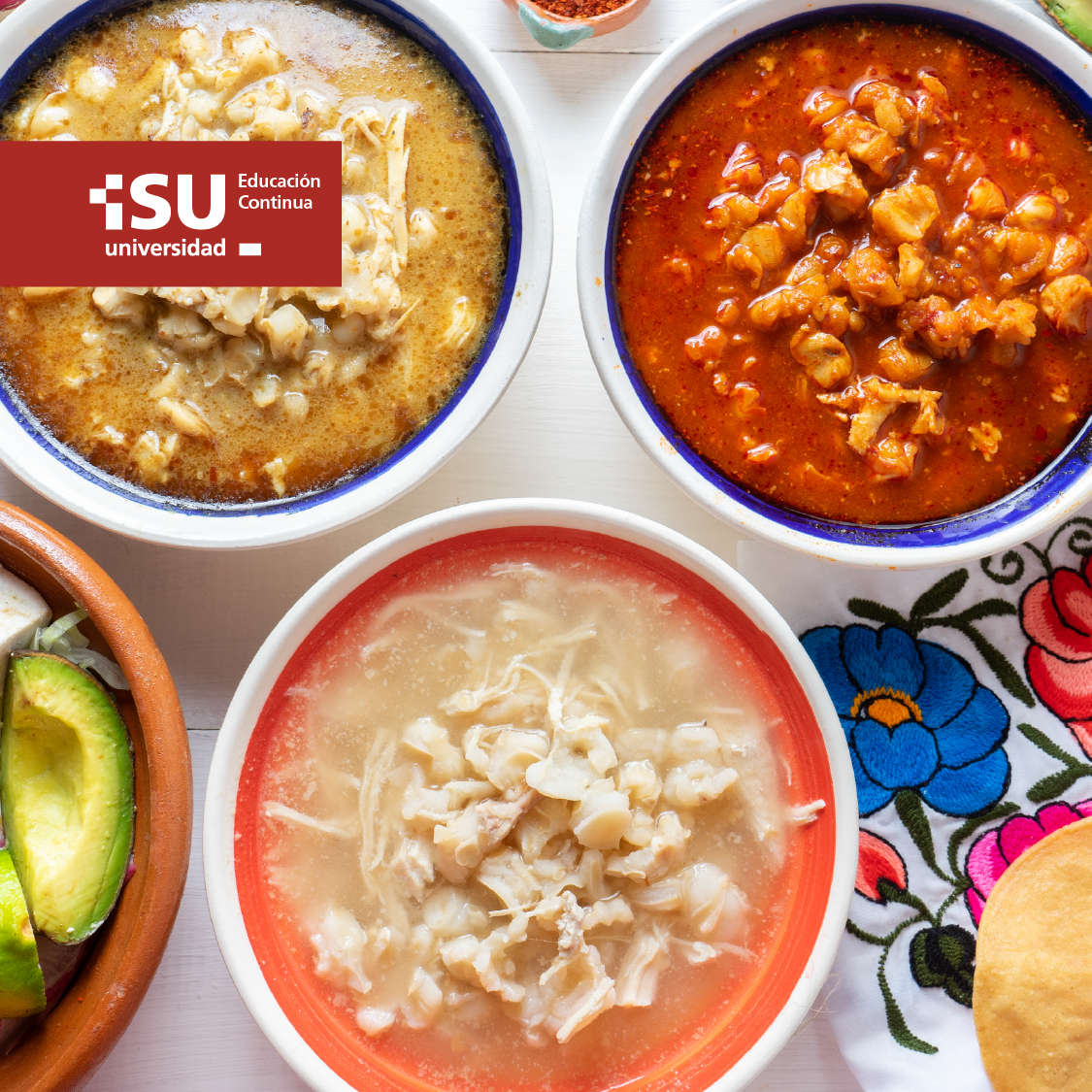 Taller Ruta del pozole: rojo, verde y blanco