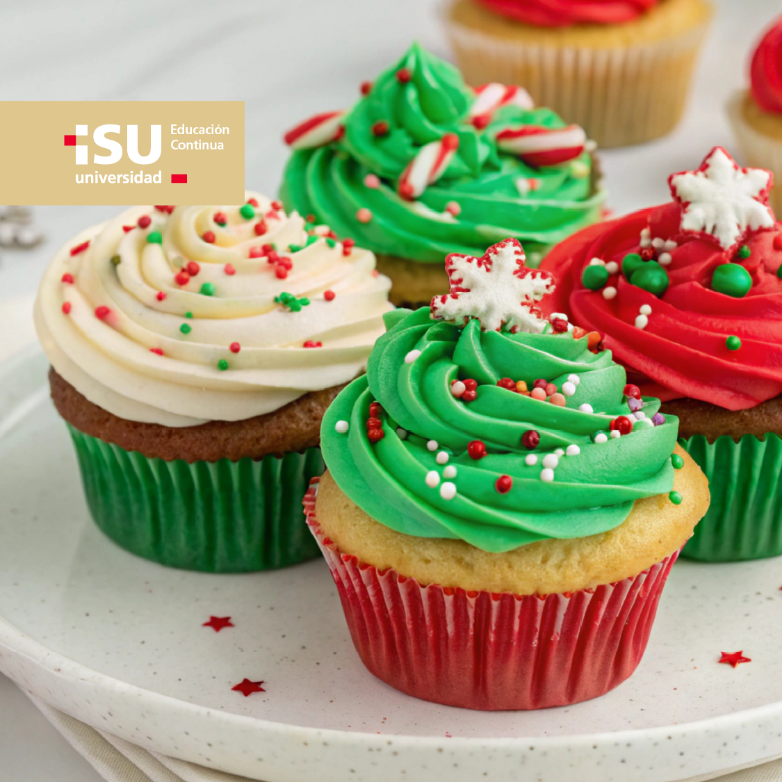 Taller Cupcakes navideños